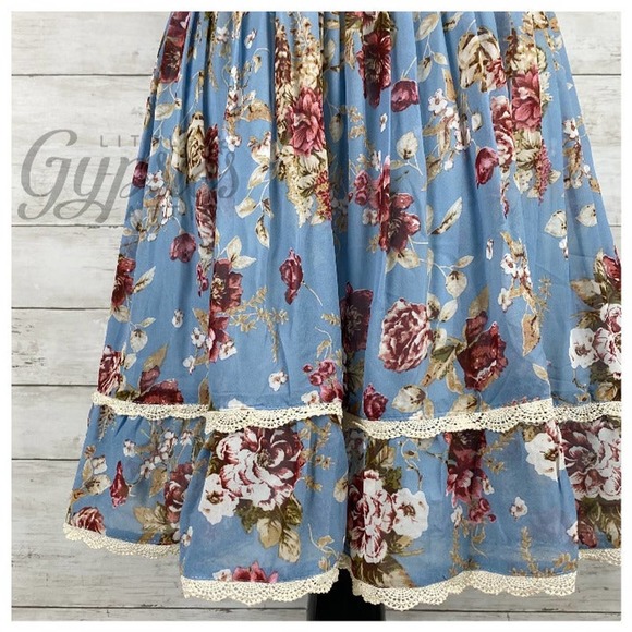 Entro Old Country Roses Farmhouse Mini Dress - Picture 6 of 12